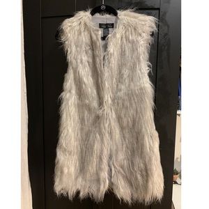 Brandon Thomas faux fur Vest